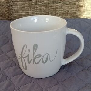 Fika White Mug